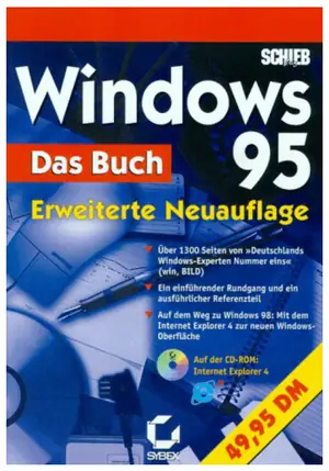 Windows 95 – Das Buch · 1995 Buchcover: Windows 95 – Das Buch (1995)