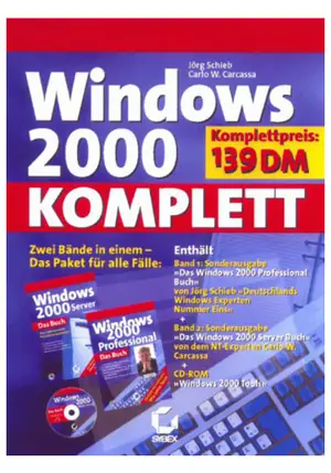 Das Windows 2000 Professional Buch · 2000 Buchcover: Das Windows 2000 Professional Buch (2000)