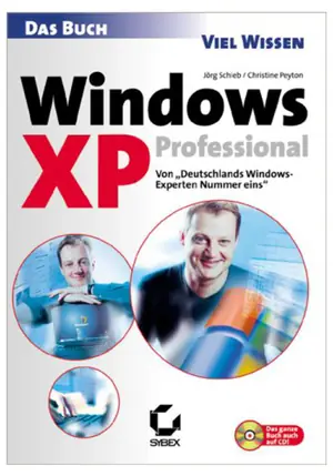 Windows XP Professional – Das Buch · 2001 Buchcover: Windows XP Professional – Das Buch (2001)