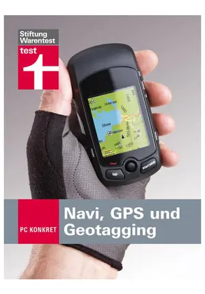 Navi, GPS und Geotagging · 2009 Buchcover: Navi, GPS und Geotagging (2009)